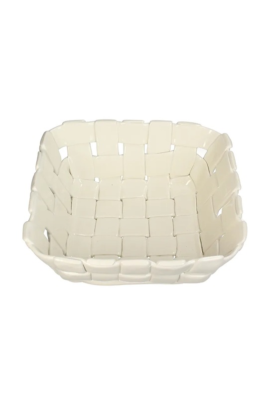 Inne misa na owoce z dolomitu 25,5 x 25,5 x 10 cm biały KAL.8280