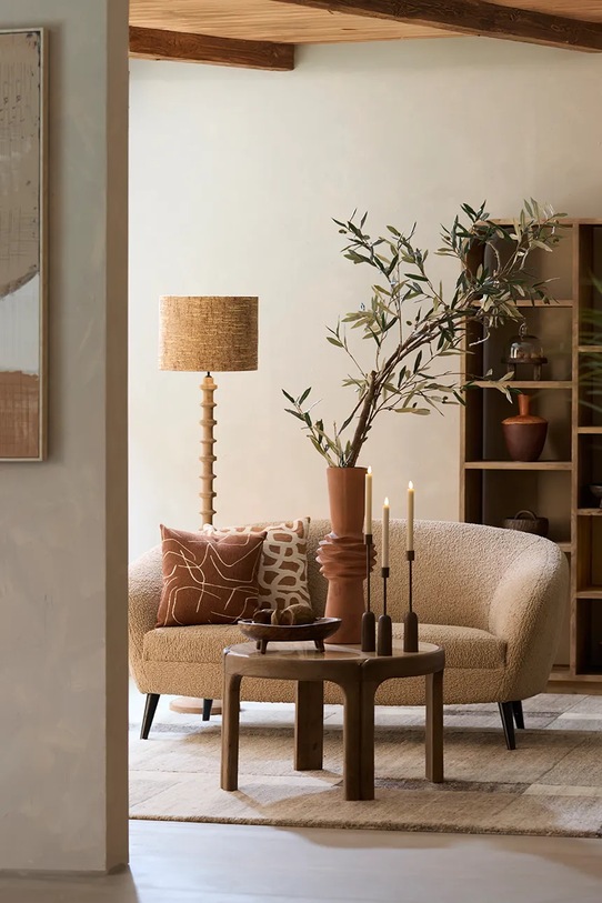 Light & Living misa na owoce drewniana 34,5 x 25,5 x 10 cm brązowy 6362964