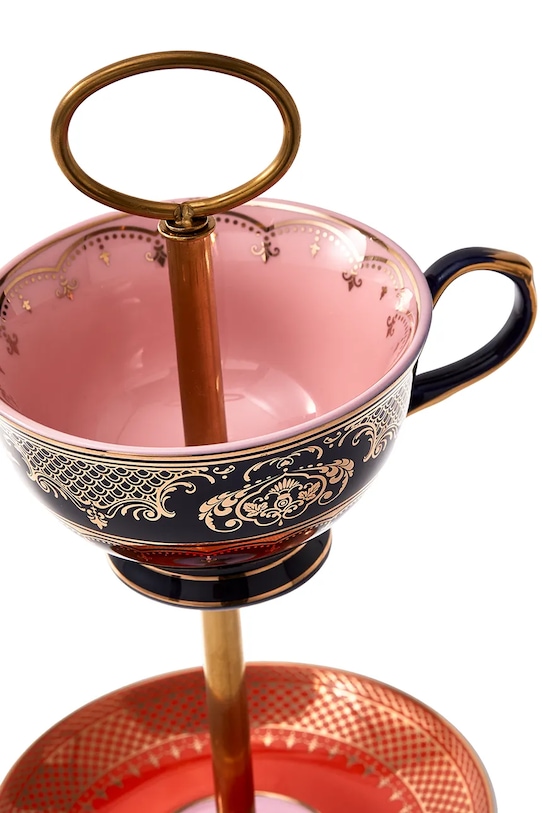 Pols Potten etażerka z porcelany 19,3 x 44 cm multicolor 230.400.623