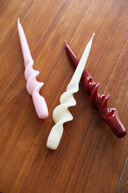 Набір свічок &k amsterdam alpha reds set 3-pack барвистий 1095.02