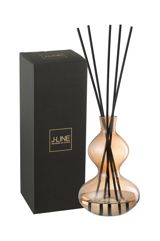 Home SPA Διαχυτής αρώματος J-Line Nordic Vetiver 1 L 45486 πορτοκαλί