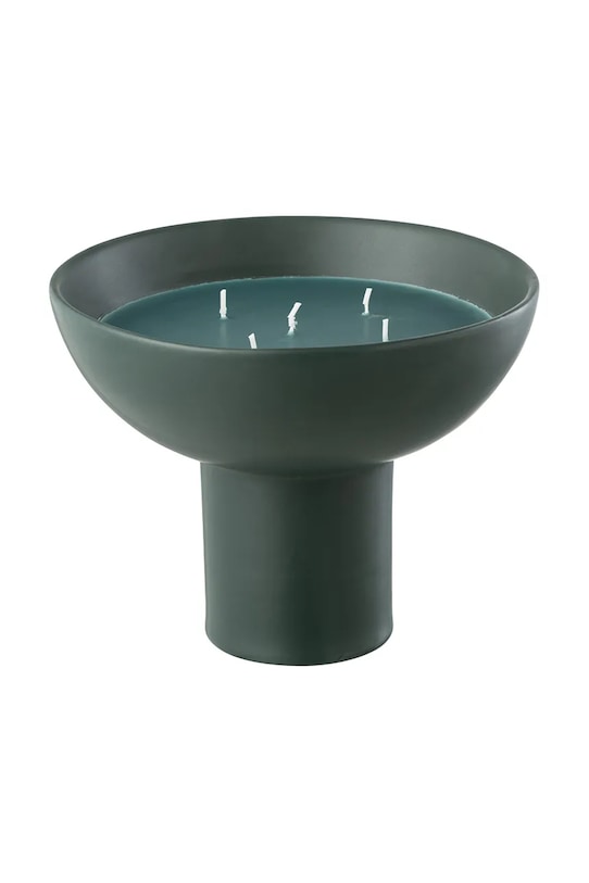 Dišeča sveča J-Line Cedar Breeze zelena 45515