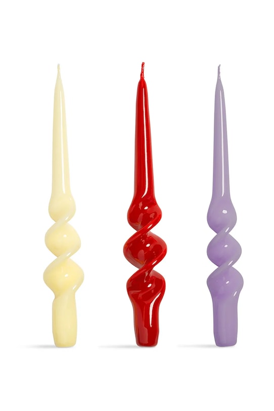 &k amsterdam zestaw świec alpha sunset 3-pack multicolor 1095.05