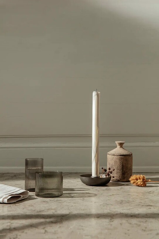 Ароматическая соевая свеча ferm LIVING Ura Burned Sienna мультиколор 1104264791
