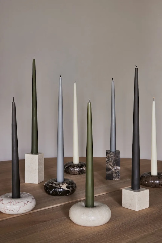 OYOY set de lumânări Fukai Candles L 2-pack L301382 bej AA00