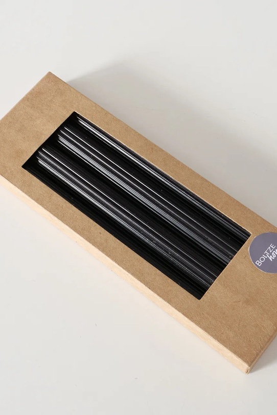 Home SPA Boltze świeca dekoracyjna 25 cm 4-pack 2048493 czarny