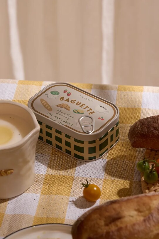 Соєва свічка Paddywax Baguette Printed Tin, Rosemary Thyme127 g BIS0402EU барвистий