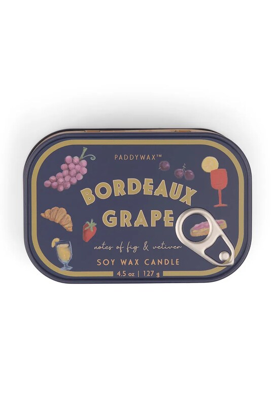 Домашнє SPA Ароматична соєва свічка Paddywax Grape Print 127 g BIS0405EU барвистий