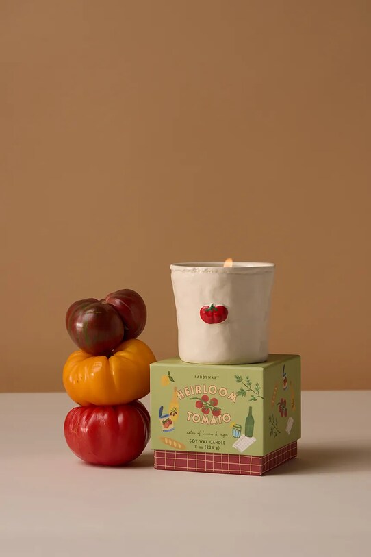 Домашнее SPA Декоративная свеча Paddywax Tomato Embosse 226 g BIS0801EU мультиколор