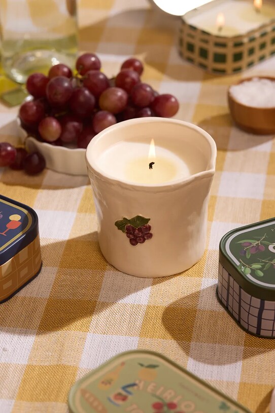Home SPA Vonná sójová sviečka Paddywax Grapes Embossed 226 g BIS0805EU viacfarebná
