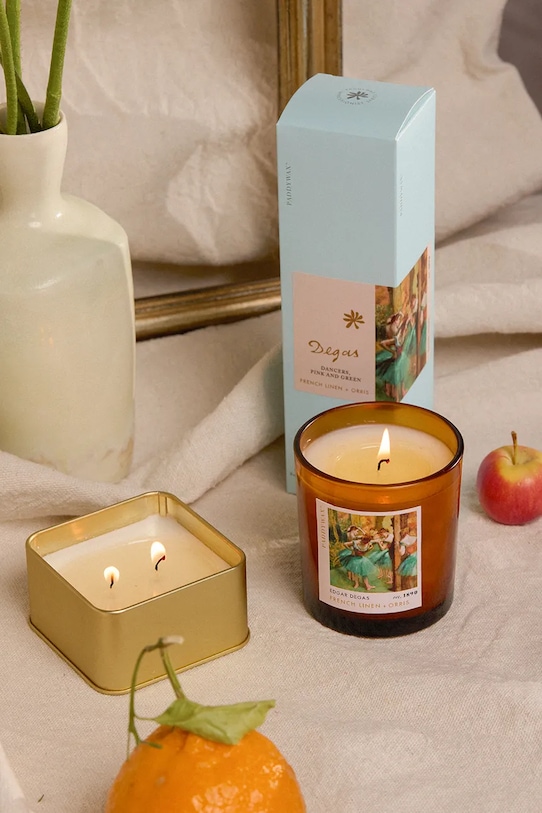 Paddywax świeca zapachowa sojowa Impressionist, Degas 'Dancers, Pink & Green' 99 g IMP0301EU multicolor AA00