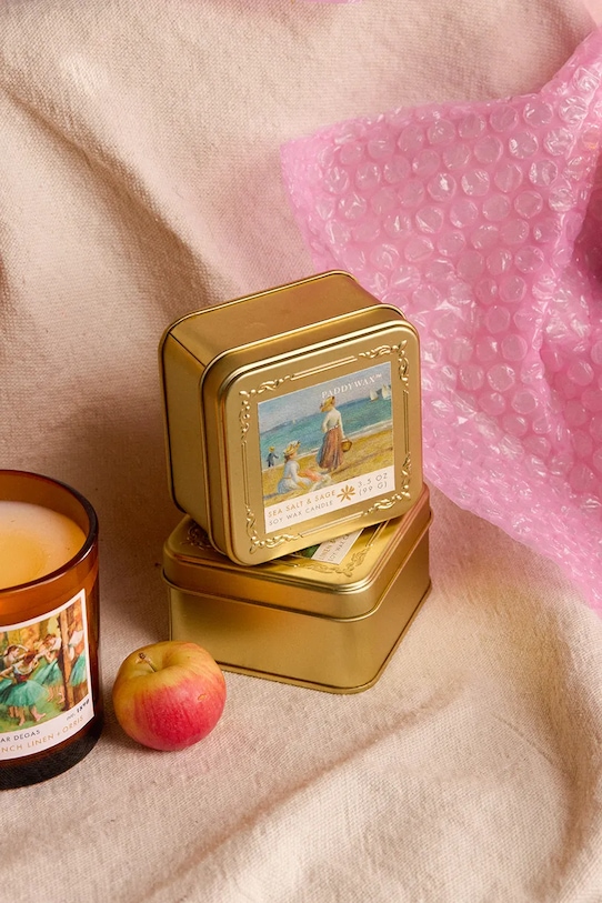 Vonná sójová svíčka Paddywax Impressionist, Renoir ' Figures on the Beach' 99 g IMP0305EU vícebarevná AA00