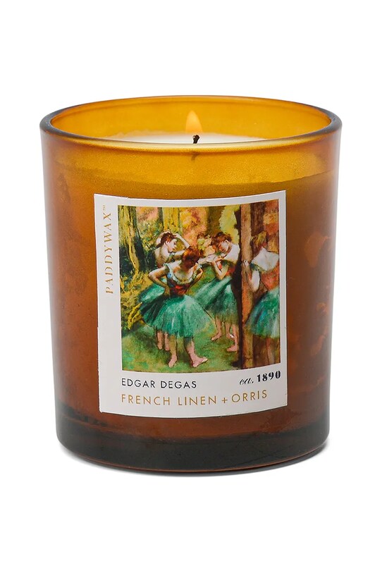 Vonná sójová sviečka Paddywax Impressionist, Degas Dancers 'Pink & Green' 170 g hnedá IMP0601EU