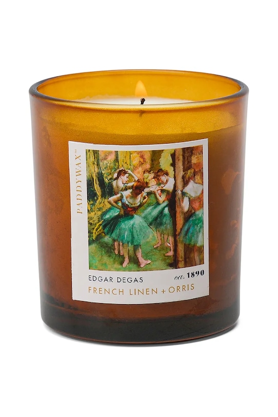 Paddywax świeca zapachowa sojowa Impressionist, Degas Dancers 'Pink & Green' 170 g brązowy IMP0601EU