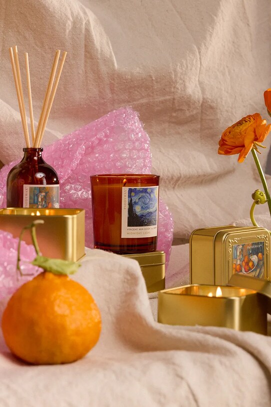 Home SPA Paddywax illatgyertya szójaviaszból Impressionist, Van Gogh ' The Starry Night' 170 g IMP0602EU barna