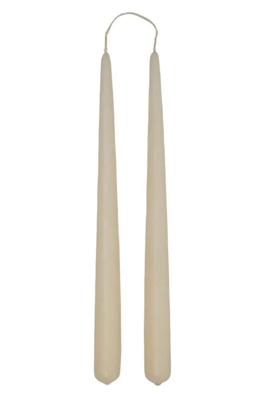 OYOY lumânare decorativă Fukai Candles M 2-pack bej L301378