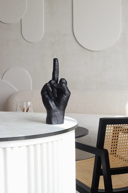 CandleHand lumânare decorativă F*ck you 380 g negru fck.black