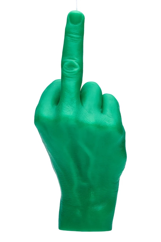 CandleHand świeca dekoracyjna F*ck you 380 g fck.green zielony AA00