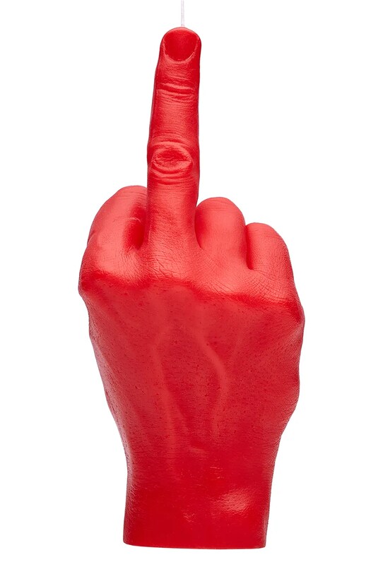 CandleHand świeca dekoracyjna F*ck you 380 g fck.red czerwony AA00