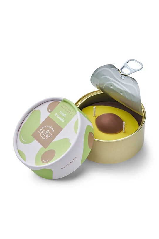 Ароматизована свічка CandleCan Fresh Avocado 290 g зелений can.avocado