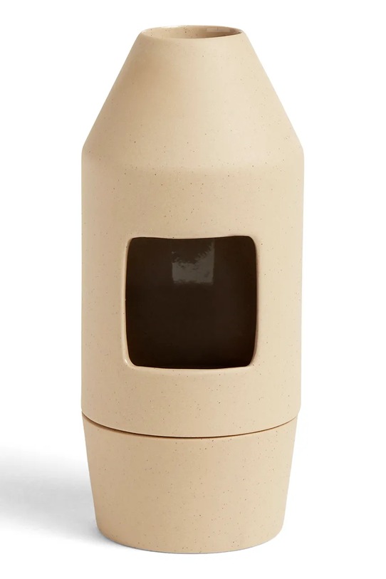 HAY caminetto per aromaterapia Chim Chim 6,5 x 14,5 cm beige AB342.A903