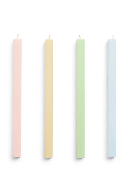 HAY zestaw świec Square 2,2 x 24 cm 4-pack multicolor AE729.D811