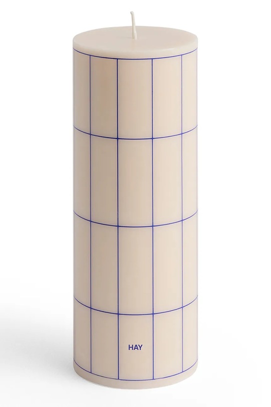 HAY świeca dekoracyjna Column Candle 7 x 20 cm beżowy AB401.A602.AU43