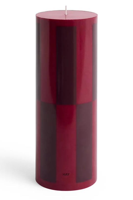 HAY świeca dekoracyjna Column Candle 9 x 25 cm czerwony AB401.A603.AU45