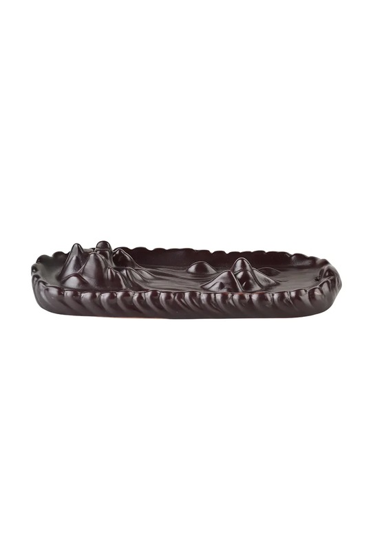 Affek Design kominek na kadzidełka stożkowe Backflow 3 x 7 x 22 cm brązowy HTTP9132