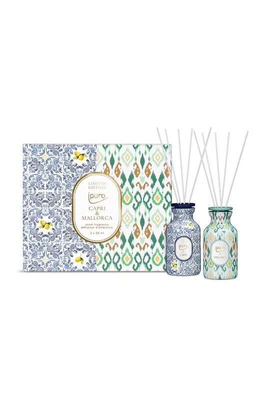Ipuro zestaw dyfuzorów zapachowych Capri & Mallorca, 2 x 50 ml 2-pack multicolor ZIPU3219