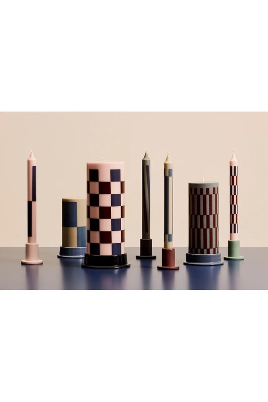 HAY świeca dekoracyjna Column Candle 25 x 9,6 x 9,6 cm multicolor AB401.A603.AP90