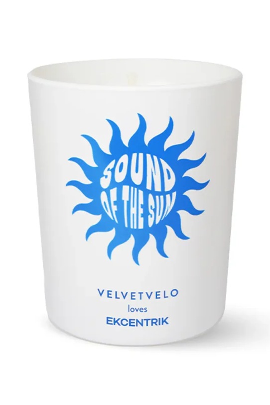 Vonná svíčka VELVETVELO Sound Of The Sun 185 g SSUNXXBOU bílá AA00
