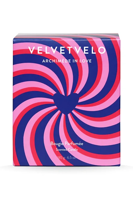 Doplňky Vonná svíčka VELVETVELO Archimede in Love 185 g ARCHXXBOU červená