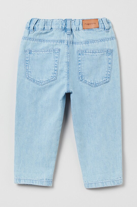 OVS jeansy dziecięce 1438876.BOY.9.36MONTHS. niebieski AA00