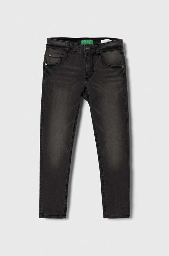 United Colors of Benetton jeansy dziecięce Kanye Planet friendly czarny 4DURCE00K.G.NOS