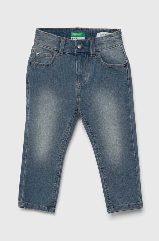 Дитячі джинси United Colors of Benetton Elvis з регулюванням блакитний 4XA2GE00F.P.NOS