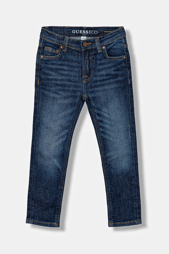 Guess jeansy dziecięce Planet friendly niebieski N2RA08.D4GV0.9BYA