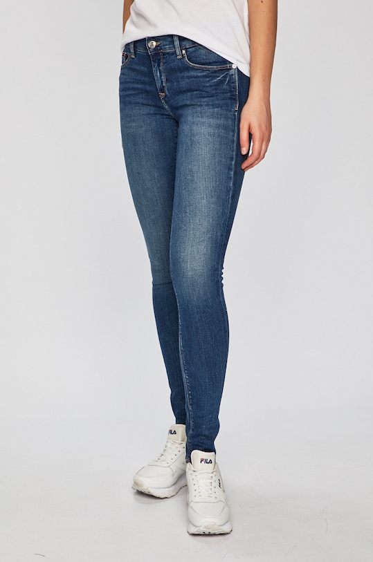 Tommy Jeans - Rifle tmavomodrá DW0DW03977