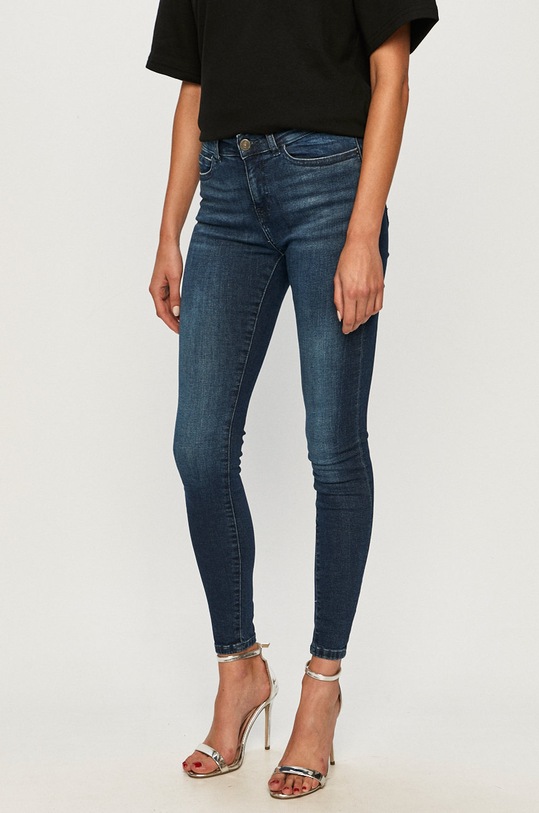 Noisy May - Jeansy Lucy granatowy 27012755