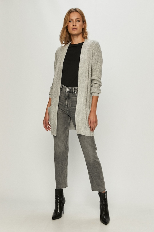 Only - Jeansy Emily 15210065 szary AA00