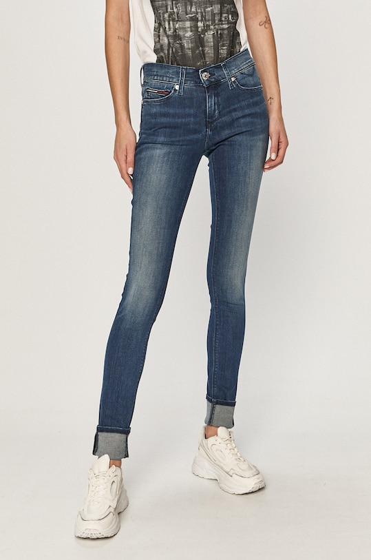Tommy Jeans - Jeansi Nora albastru DW0DW04414.NOS