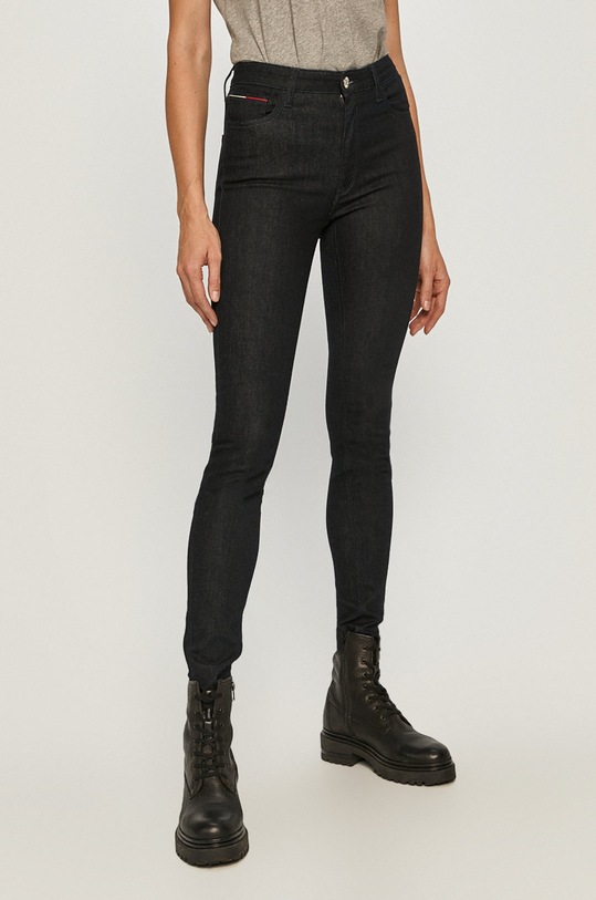 Tommy Jeans - Jeansy Santana DW0DW03974.NOS granatowy DW0DW03974.NOS