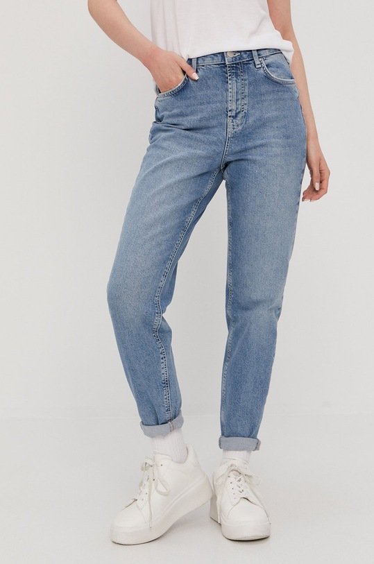 Pieces Jeansy niebieski 17094596