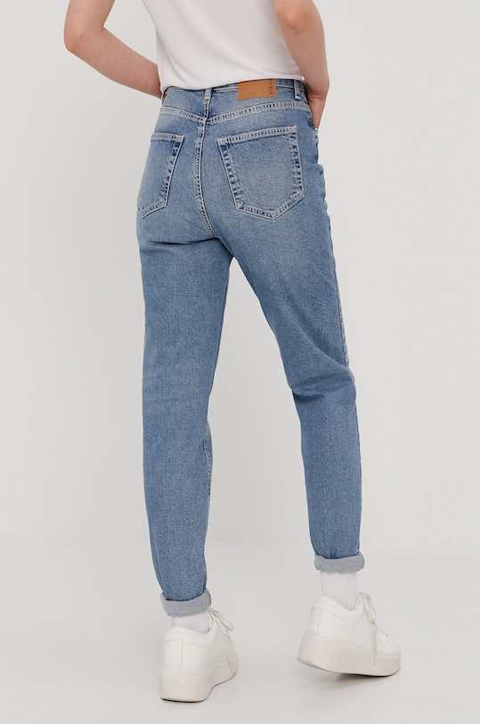 Odzież Pieces Jeansy 17094596 niebieski