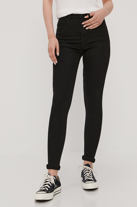 Pieces Jeansy czarny 17100970