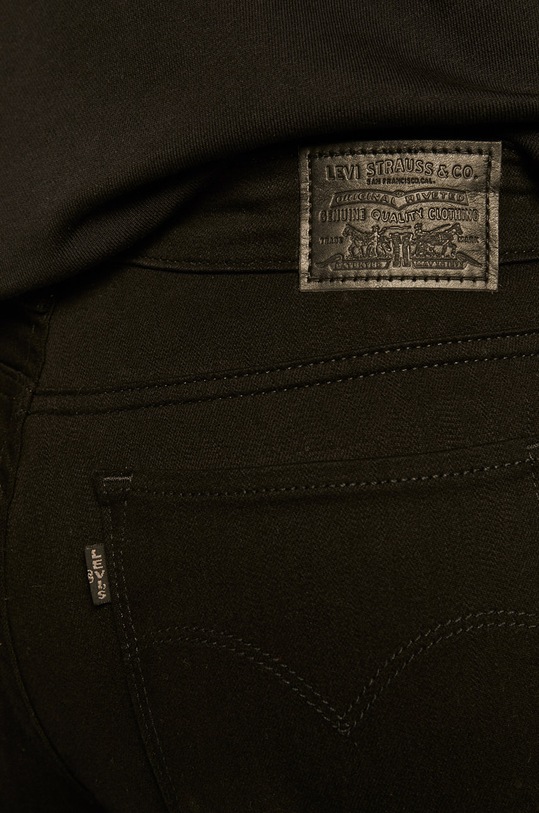 Džíny Levi's 712 Slim Straight Black Sheep černá 18884.0001