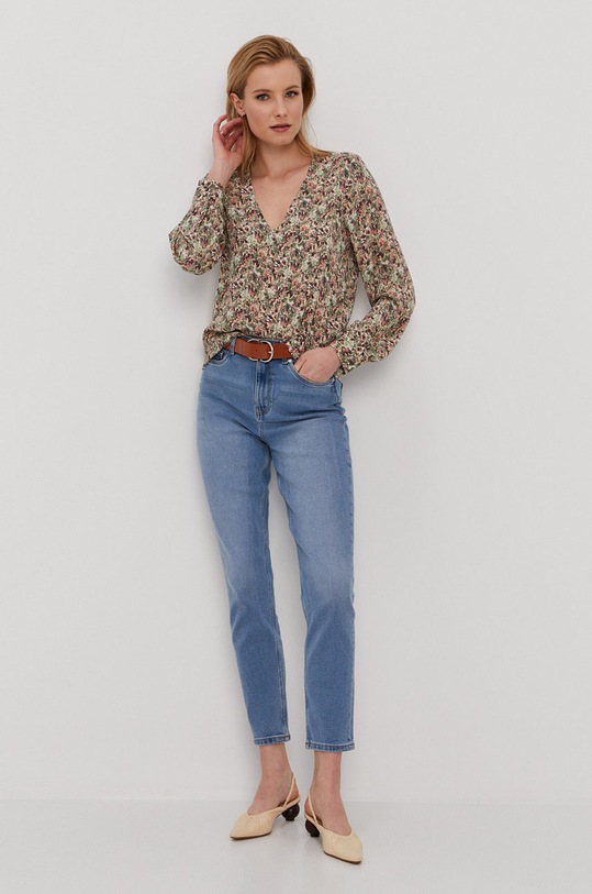 Vero Moda Jeansy 10226479 niebieski AA00
