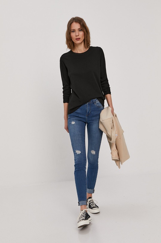 Vero Moda Jeansy 10228784 niebieski AA00