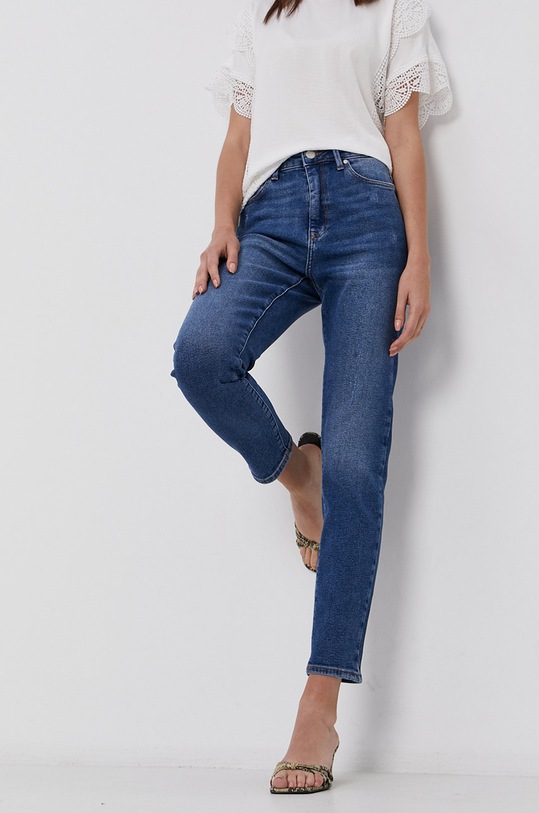 Only Jeansy Planet friendly niebieski 15235791