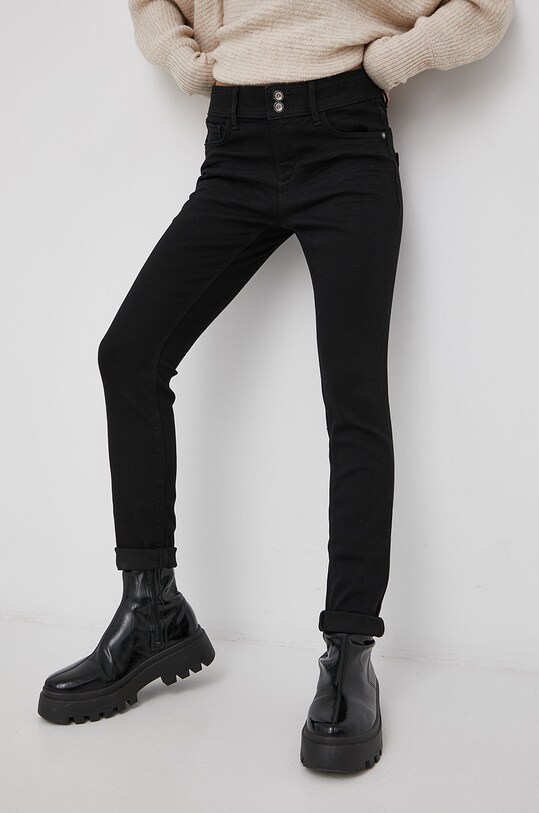 Tom Tailor Jeansy czarny 1024688.10270